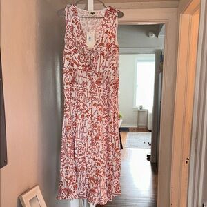 FRNCH PARIS Print Sleeveless Dress